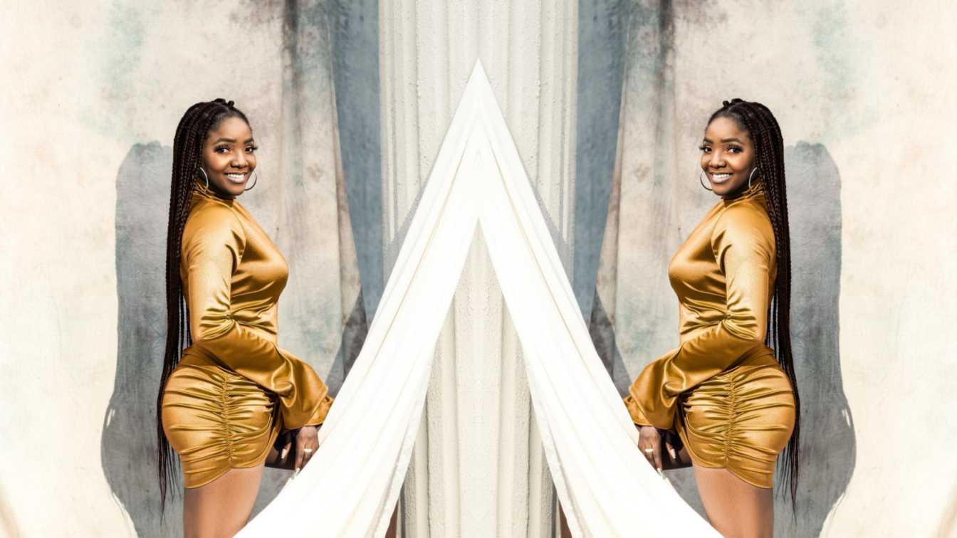 Simi dazzles in gold as she turns 33