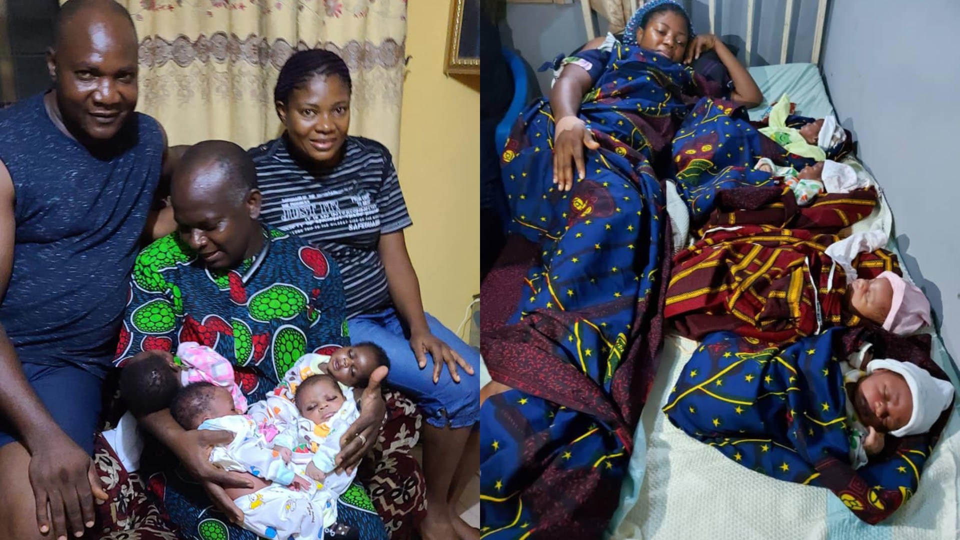 Woman births quadruplets after 16 years of marriage
