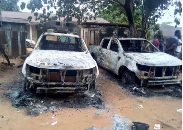 Gunmen blow up another police station, free detainees in Imo