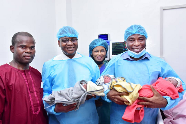 UCH welcomes first IVF triplets