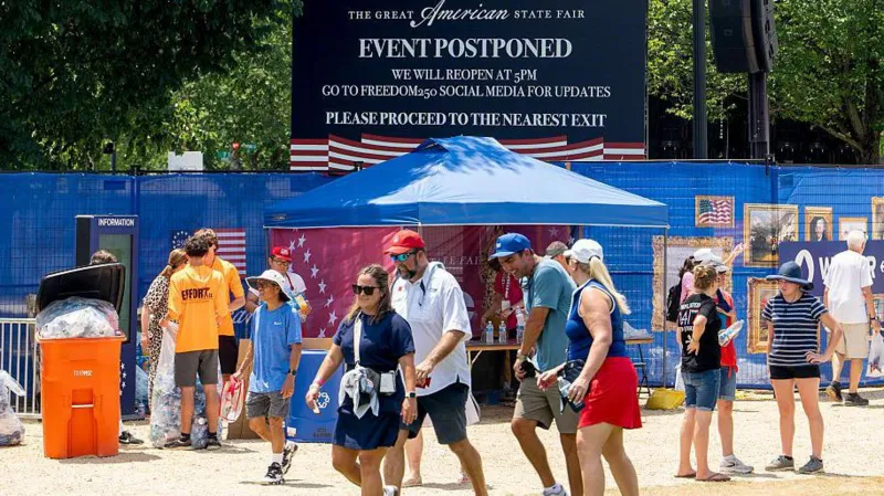 Extreme heat shuts US state fair ahead of Fourth of July celebrations