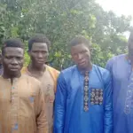 DSS operatives and Kwara forest guards during a rescue operation against bandits