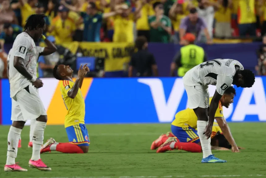Colombia defeat Ghana 1-0 to reach World Cup last 16