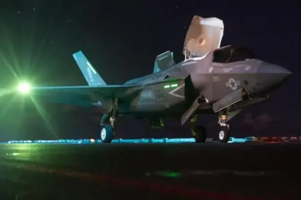 President Donald Trump speaking as the United States launches fresh military strikes against Iran