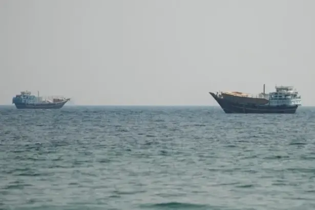 Donald Trump speaking on the Strait of Hormuz cargo fee and Iran port blockade