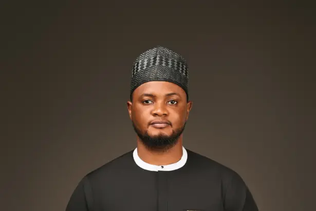 Ibraheem Adekunle addressing journalists over the Osun Central PDP senatorial ticket