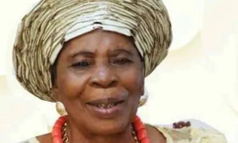 Late Mary Amaechi, mother of former Rivers State Governor Rotimi Amaechi