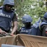 Nigeria Police officers during nationwide operations against kidnapping and armed crime