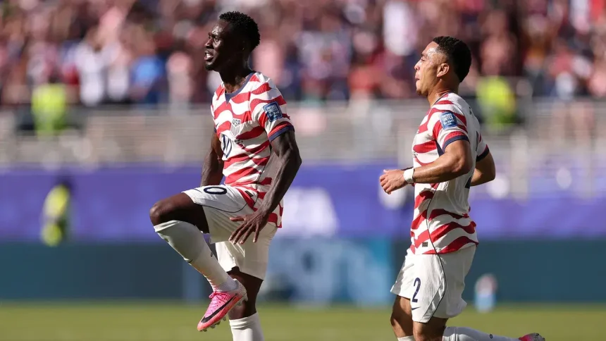 LeBron hails Balogun after iconic World Cup celebration