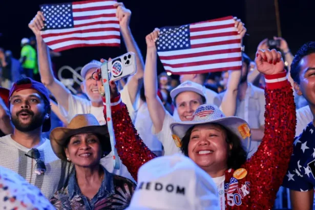 US marks 250th Independence Day amid storms, heat