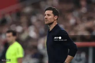 Xabi Alonso speaking during Chelsea’s pre-season preparations