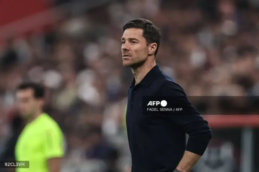 Xabi Alonso speaking during Chelsea’s pre-season preparations