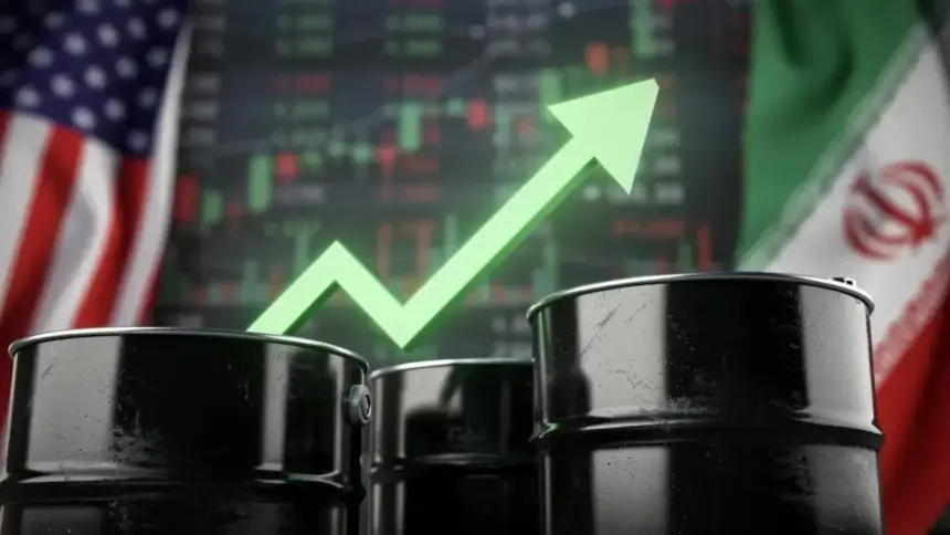 Oil tanker sailing as crude prices react to Iran-US conflict and diplomatic contacts
