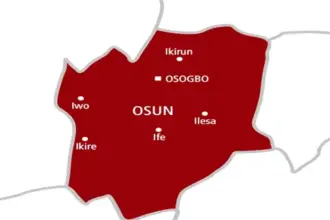 Osun governorship candidates signing a peace accord ahead of the August 15 election