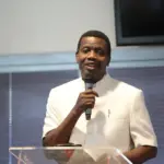 RCCG General Overseer Pastor Enoch Adeboye and President Bola Tinubu