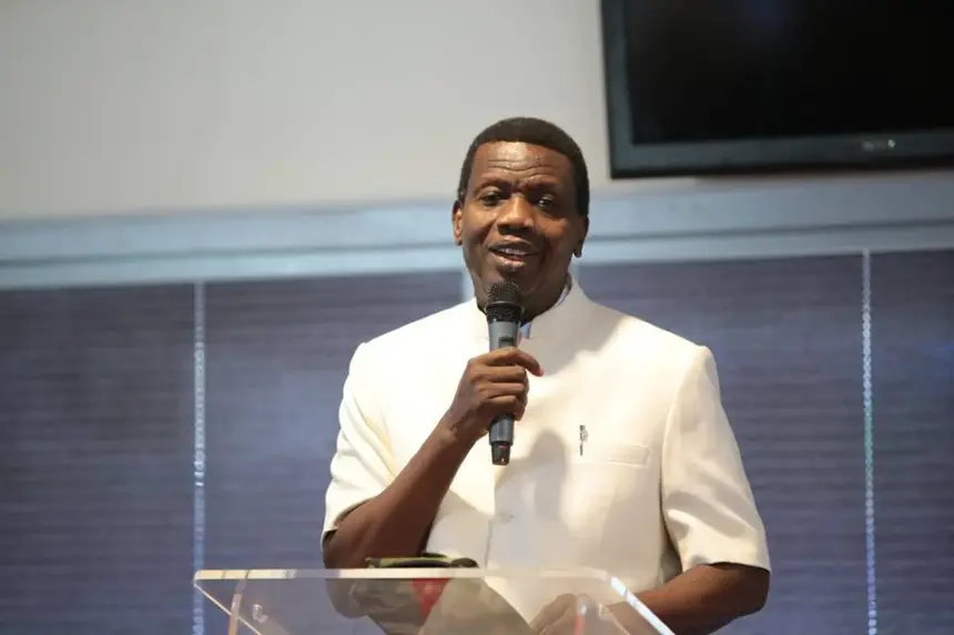 RCCG General Overseer Pastor Enoch Adeboye and President Bola Tinubu