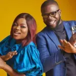Funke Akindele and ex-husband JJC Skillz spending time with their twin sons during a family holiday in Paris