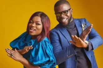 Funke Akindele and ex-husband JJC Skillz spending time with their twin sons during a family holiday in Paris