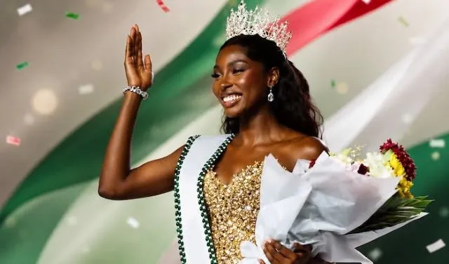 Nigeria’s Tamunosoye Karibi-George after winning Africa Top Model at Miss World 2026