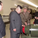 North Korean leader Kim Jong Un inspecting nuclear weapons as South Korea estimates Pyongyang’s stockpile