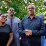 Peter Obi during visit to Benue community attacked by gunmen. CREDIT: X | Peter Obi