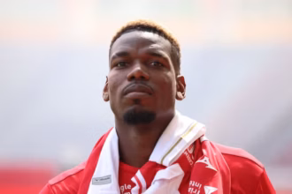 Paul Pogba during his injury-hit spell with AS Monaco