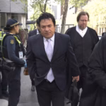 Former celebrity manager Ralph Carr following his sentencing in the County Court of Victoria
