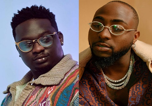 Davido speaking about his disagreement with Wande Coal during an interview
