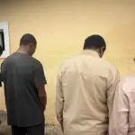 Suspects paraded by police over alleged kidney harvesting operation