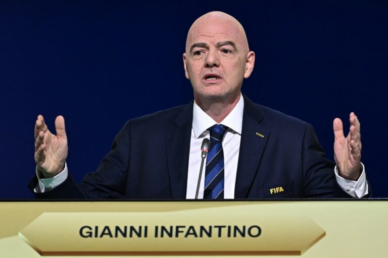 FIFA President Gianni Infantino as FIFA and CAF intervene in the NFF leadership crisis