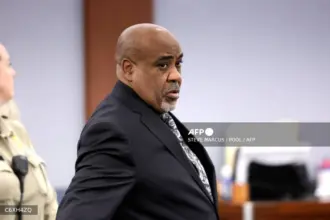 Duane “Keffe D” Davis in court after being found guilty of Tupac Shakur’s murder