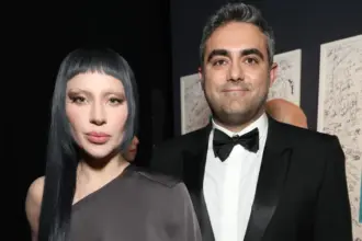 Lady Gaga and fiancé Michael Polansky, who have welcomed their first child
