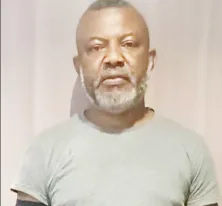 Festus Ibewuike following his arrest and repatriation by the NDLEA