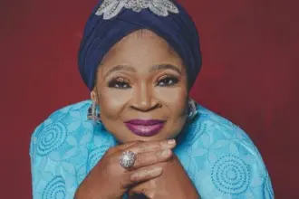 Veteran Waka singer Salawa Abeni discussing her early years in the music industry