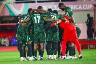 Super Eagles players prepare for their AFCON qualifier against Madagascar
