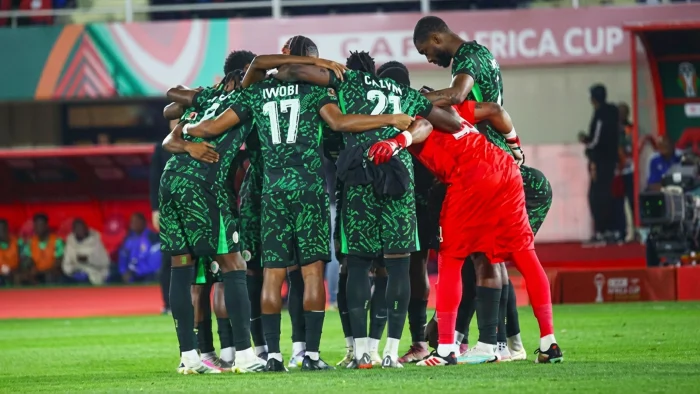 Super Eagles players prepare for their AFCON qualifier against Madagascar