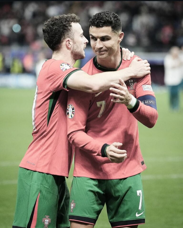 Cristiano Ronaldo condemning chants directed at Ruben Neves over late Portugal teammate Diogo Jota