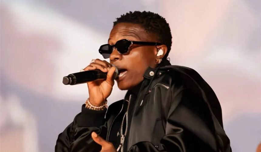 Wizkid performing during Afro Plus Fest in Maryland, United States