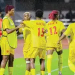 Edo Queens players during the CAF Women’s Champions League WAFU-B qualifiers