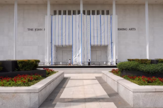 Kennedy Center building in Washington amid dispute over Donald Trump tribute