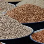 Beans sold in a Nigerian market amid NAFDAC pesticide safety concerns