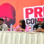 Nigerian comedian Bovi Ugboma promoting Guilty As Charged
