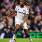 Super Eagles midfielder Alex Iwobi celebrates scoring Fulham's winning goal against Hull City