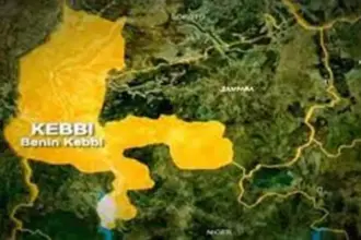 Map of Kebbi State following a deadly attack on construction workers