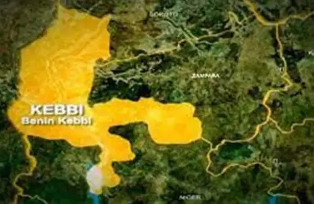Map of Kebbi State following a deadly attack on construction workers