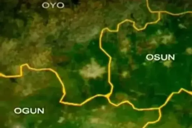 Ride-hailing vehicles operating on a Lagos road