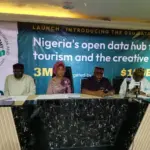 Hannatu Musawa and officials at the unveiling of Nigeria's D30 creative economy platform