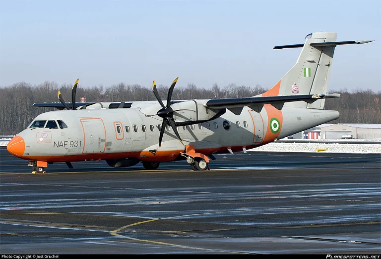 Wreckage of Nigerian Air Force aircraft after crash in Igbokoda