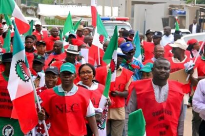 Nigeria Labour Congress members as union demands new minimum wage