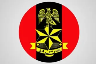 Nigerian Army personnel during an operation involving an alleged fake soldier